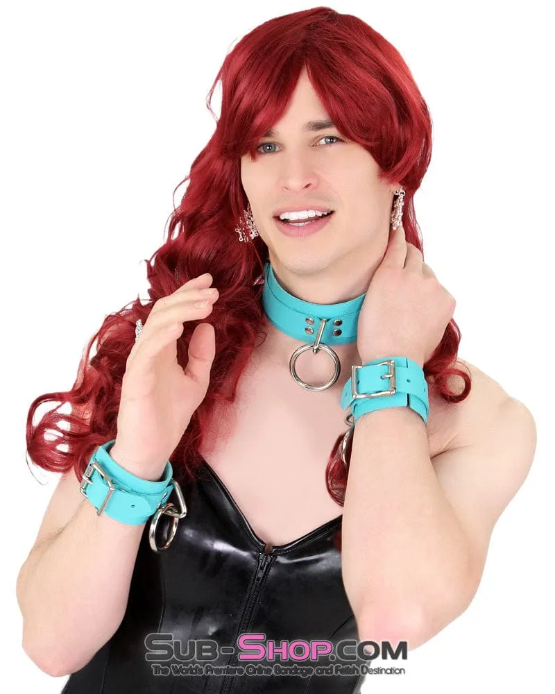 9960AE-SIS      Pretty Sissy Scarlet 22" Long Red Curly Wig