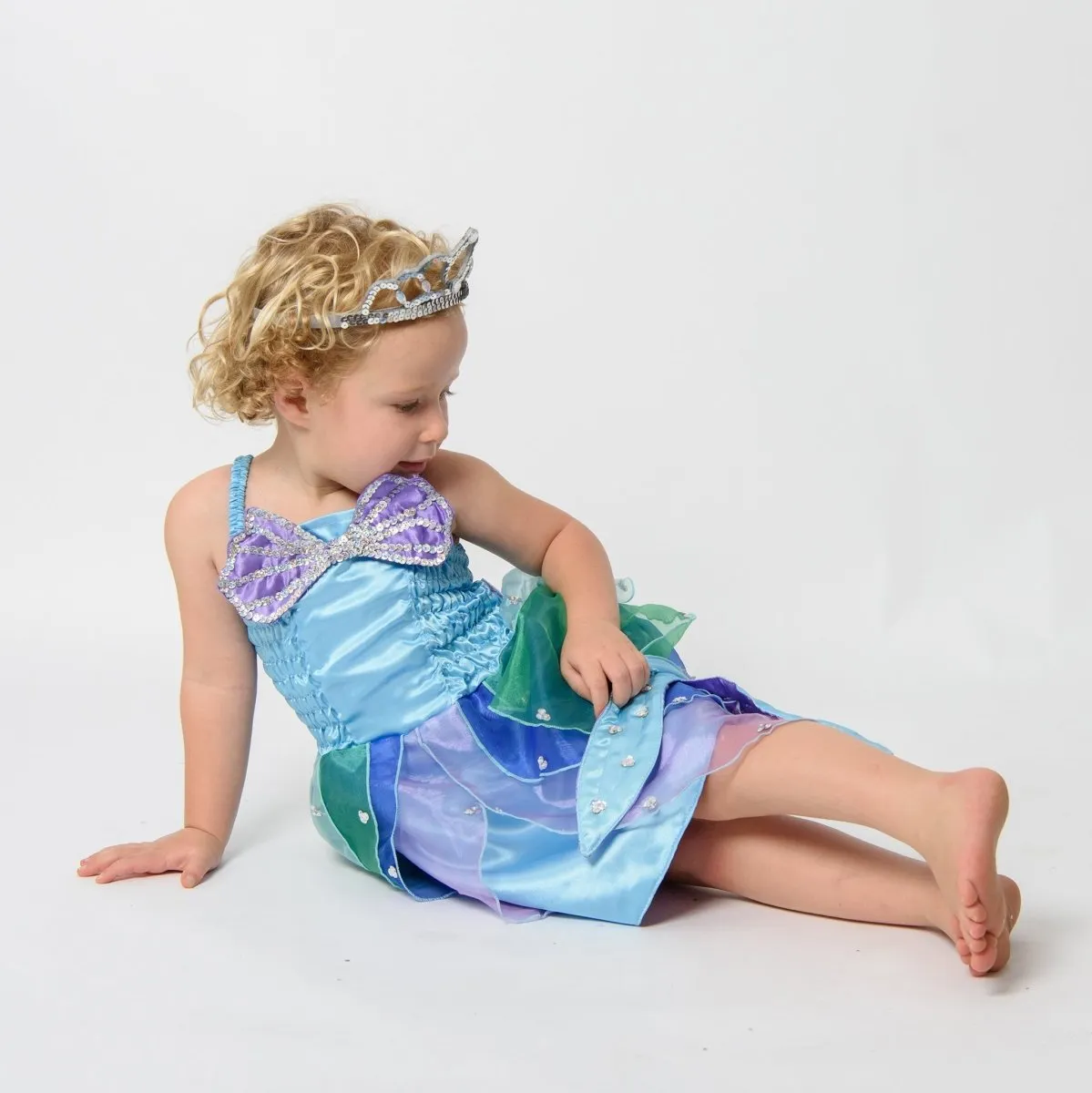 Aqua Mermaid Dress x 4 PInk