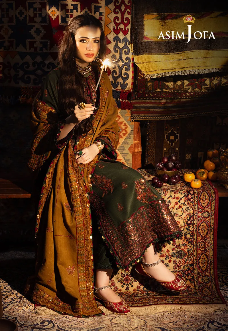 Asim Jofa Kashmiri Taanka Winter Collection – AJKT-10