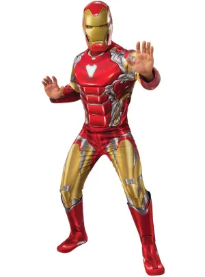 Avengers Endgame Mens Deluxe Iron Man Costume