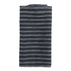 Boat Stripe Linen Kitchen Towels Indigo & White, Set of 2