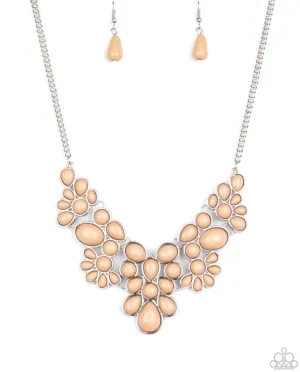 Bohemian Banquet Brown Necklace - Paparazzi Accessories