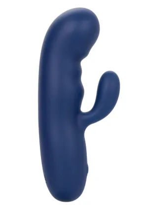 Cashmere Silk Duo Rechargeable Silicone Rabbit Vibrator