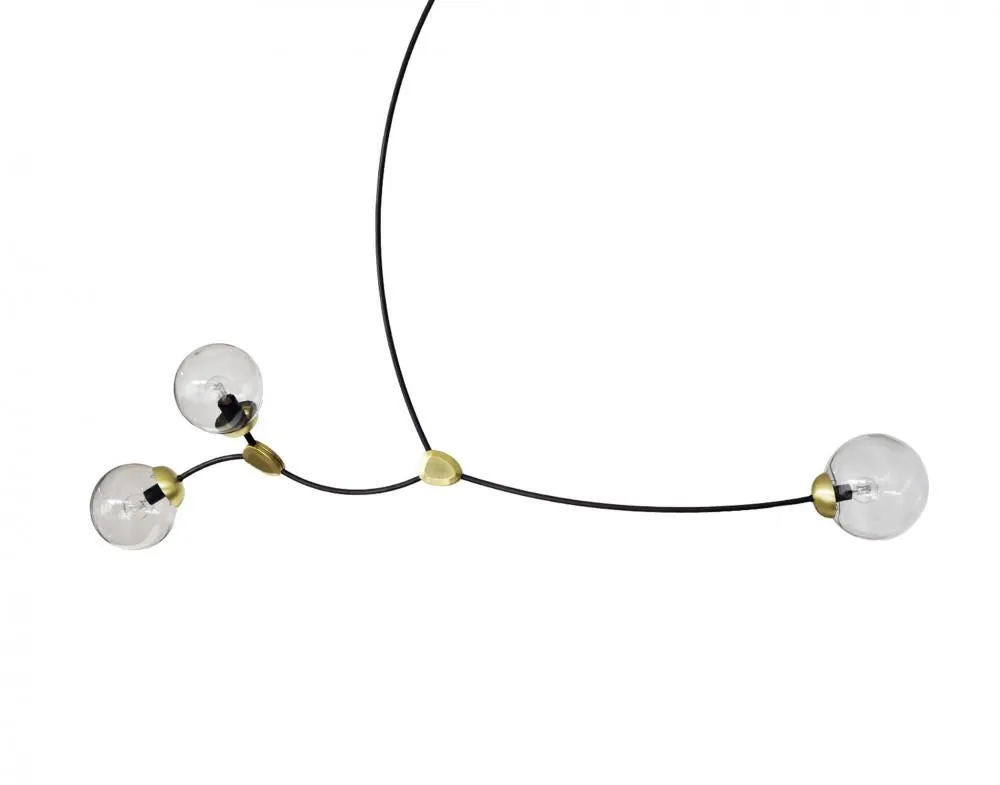 CTO Ivy 3 horizontal pendant light