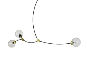 CTO Ivy 3 horizontal pendant light