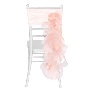 Curly Willow Chair Sash - Blush/Rose Gold