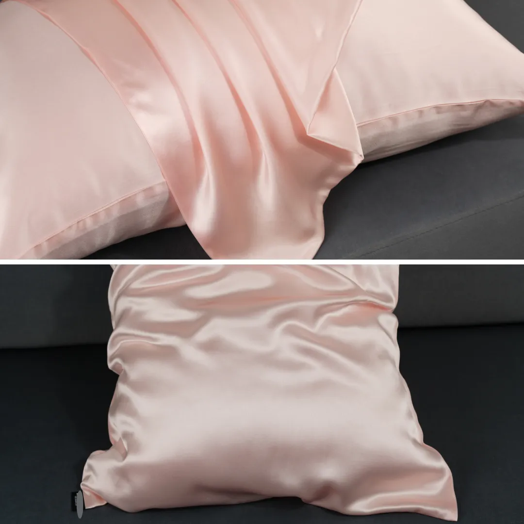 Custom Wholesale Silk Pillowcase 25 Momme Envelope Closure - King size