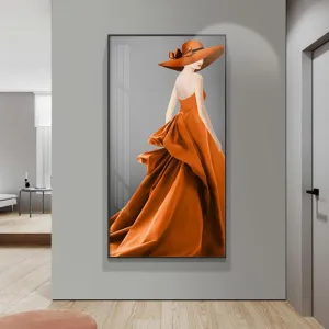 ELEGANT WOMEN WALL PAINTING