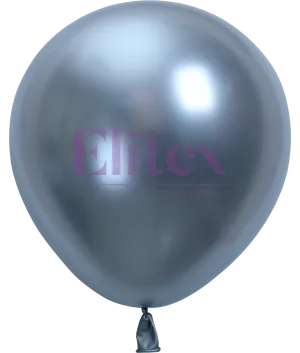 Elitex 6" Superglow Silver Latex Balloon 50ct