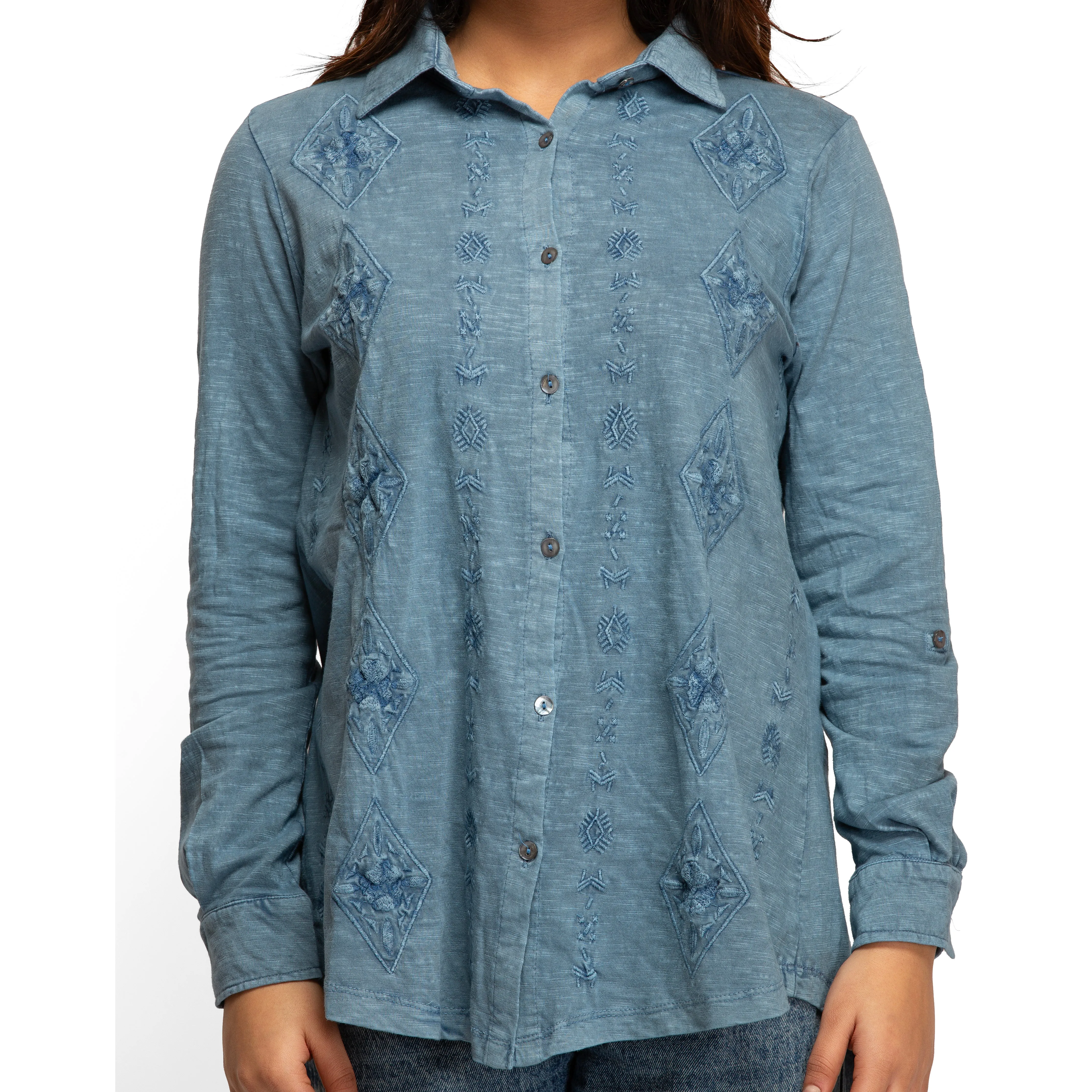 Embroidered Shirt For Women