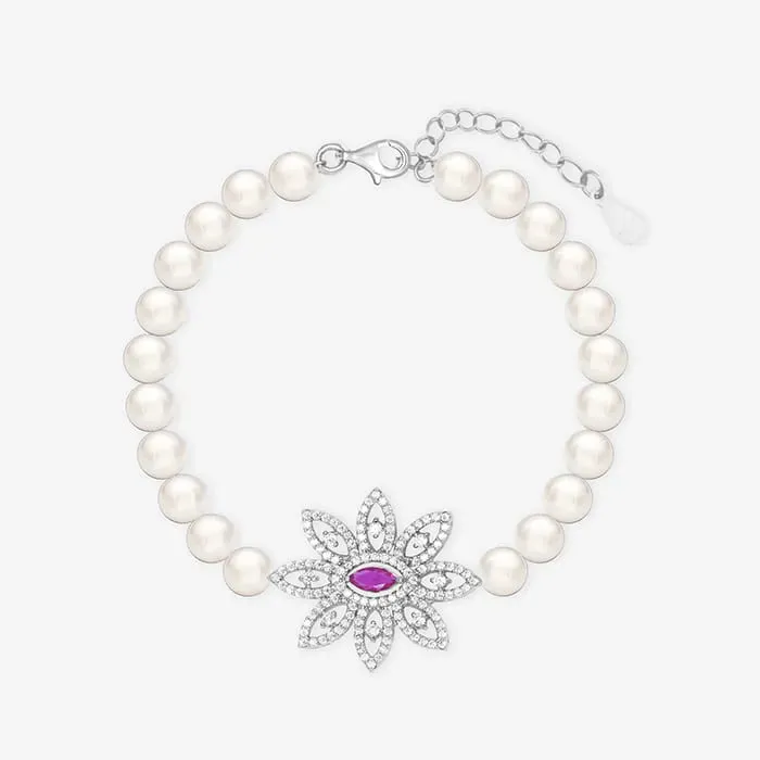 Eternal Bloom Crystal Pearl Set