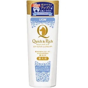 Lion Quick & Rich Refreshing Savon Treatment Dog Shampoo 200ml