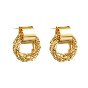 Elegant Pre-Order: Hoop Needle Earrings