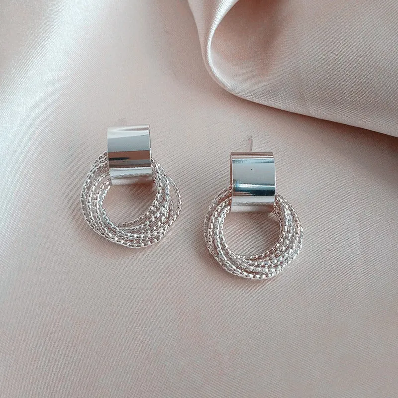 Elegant Pre-Order: Hoop Needle Earrings