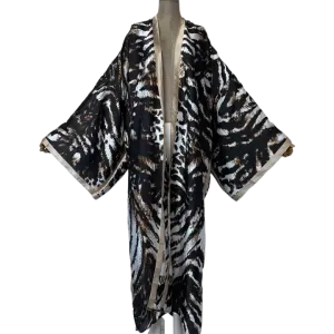 Pre Order:  Stylish Leopard Print Kimono Cardigan - WINI