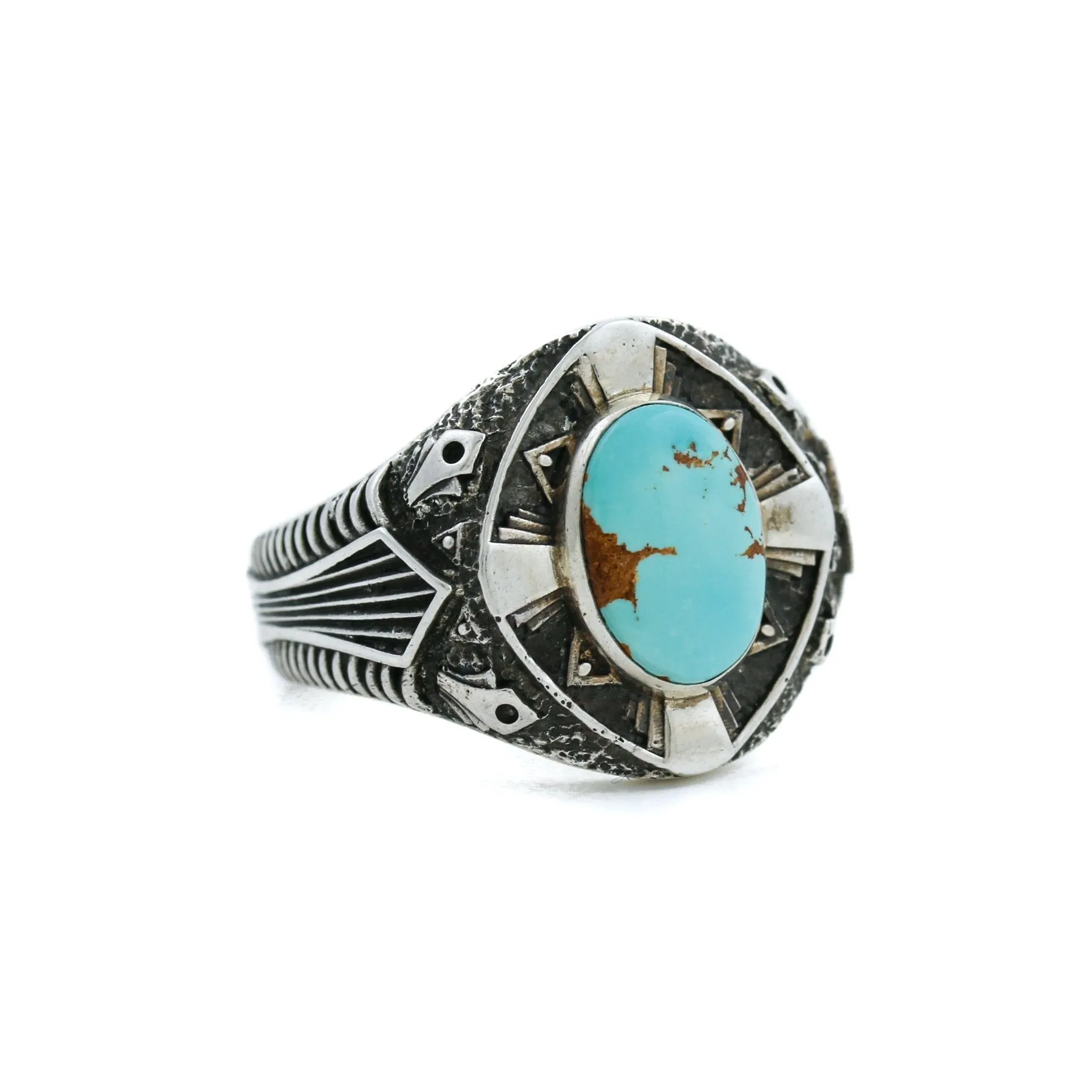 St. Augustine x Royston Turquoise Ring