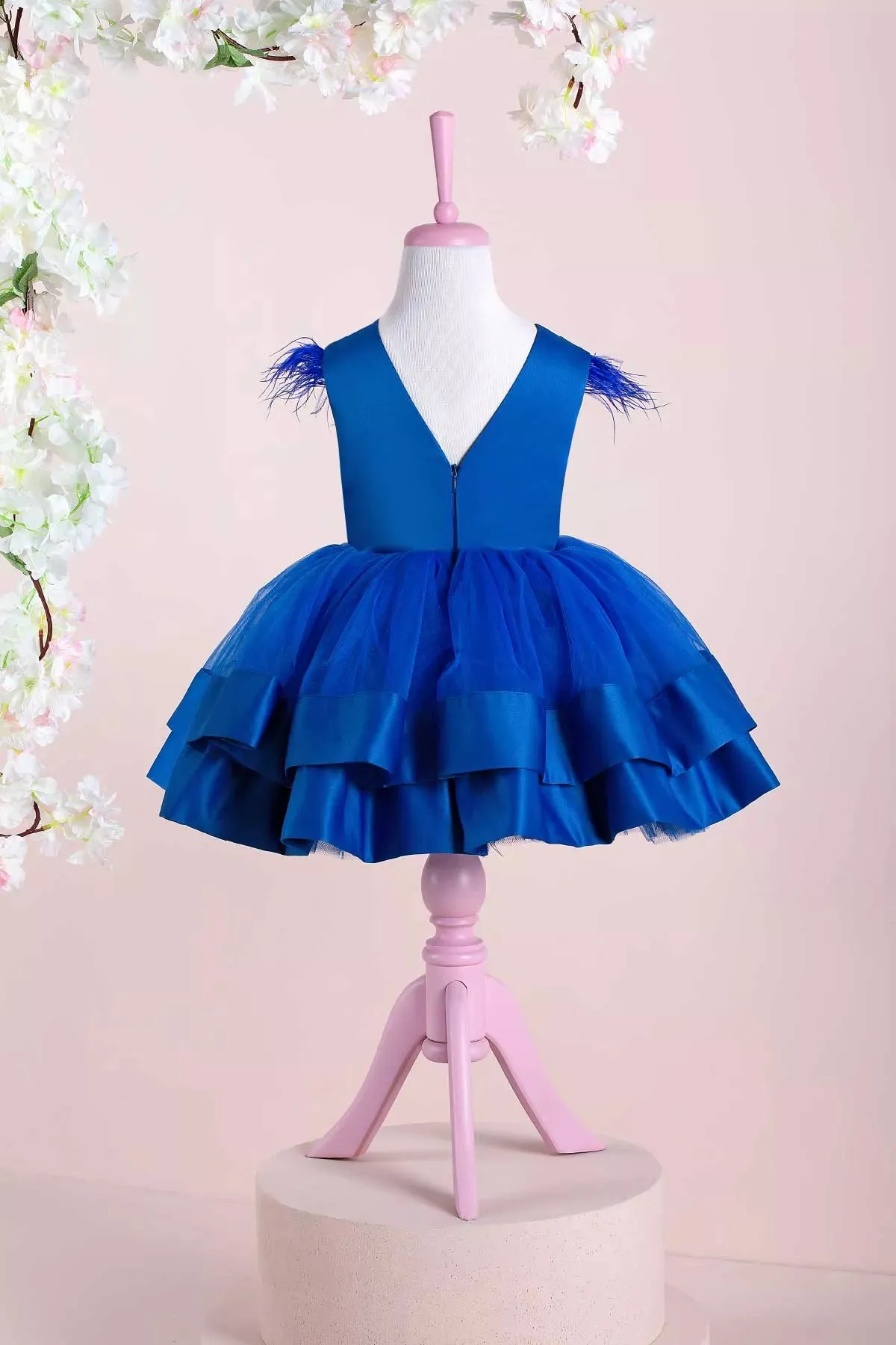 Star Sax Blue Party Dress