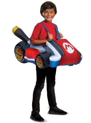 Super Mario Kart Kids Inflatable Dress Up Costume