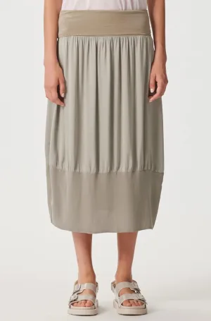 Transit Par Such Silk Skirt in Sage