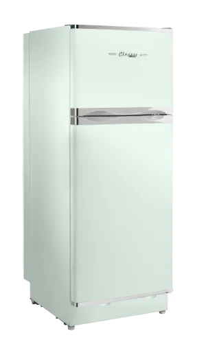 Unique 10 CU/FT Classic Retro Propane Fridge - Light Green