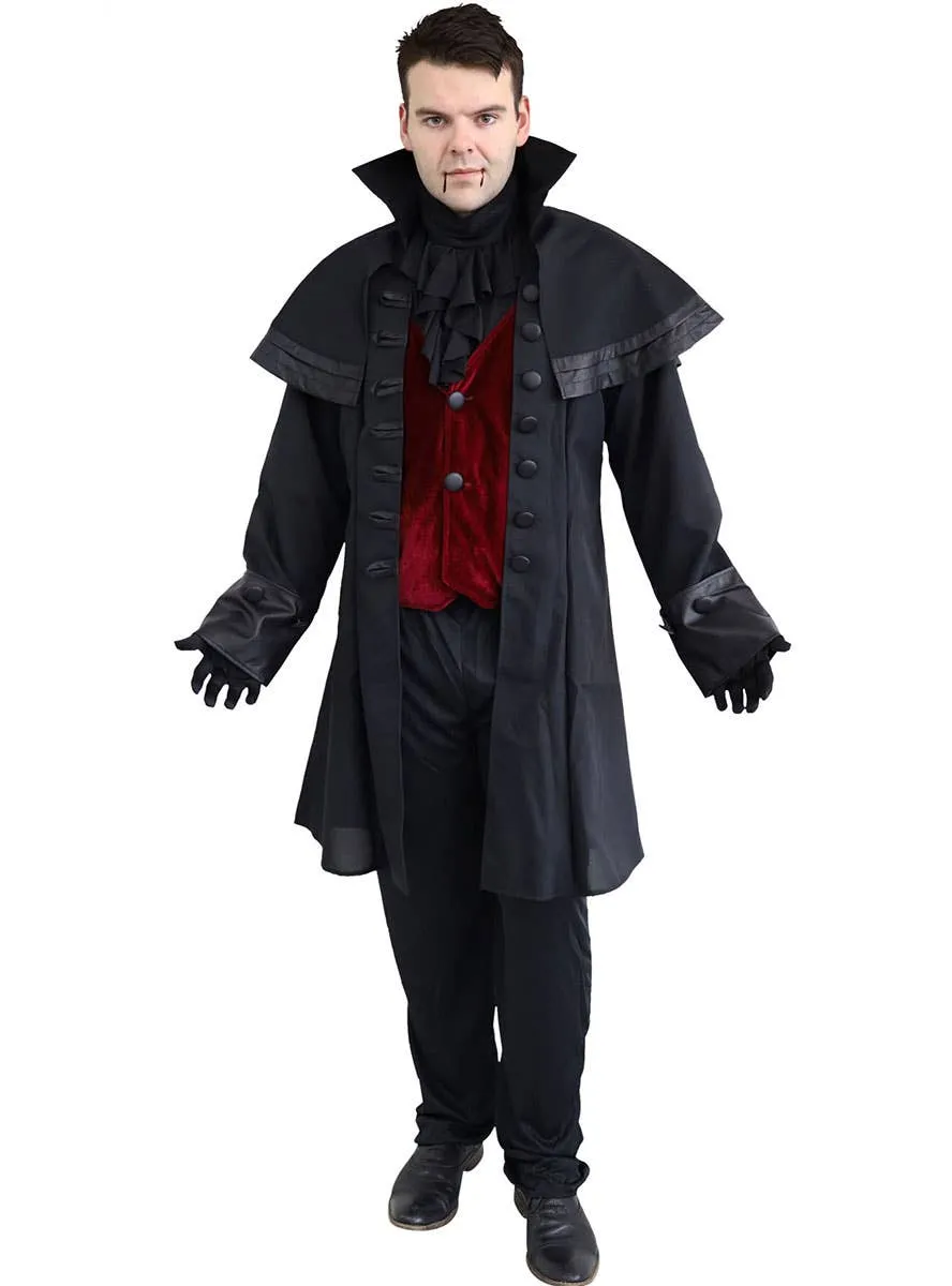 Victorian Vampire Plus Size Mens Halloween Costume