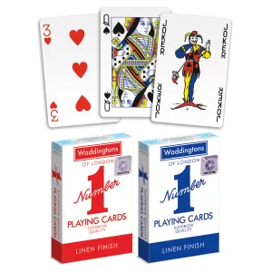 Waddingtons of London Number 1 Playing Cards (styles vary)